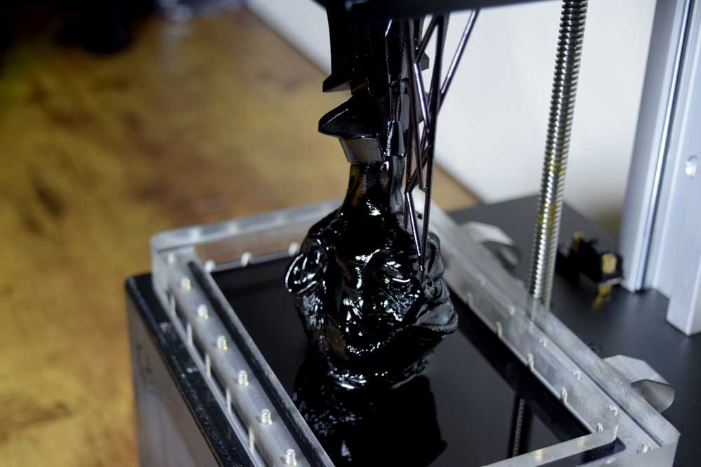 Mr. Bean printed with Kudo3D Bean 3D Printer