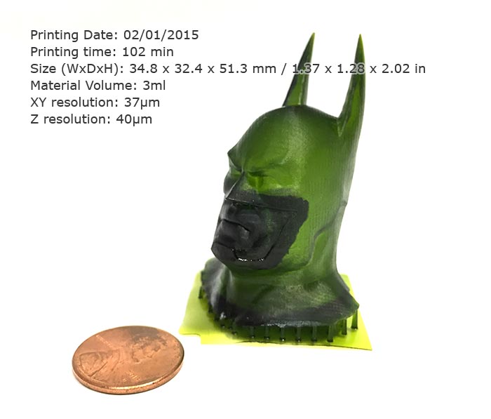 3D printed Batman