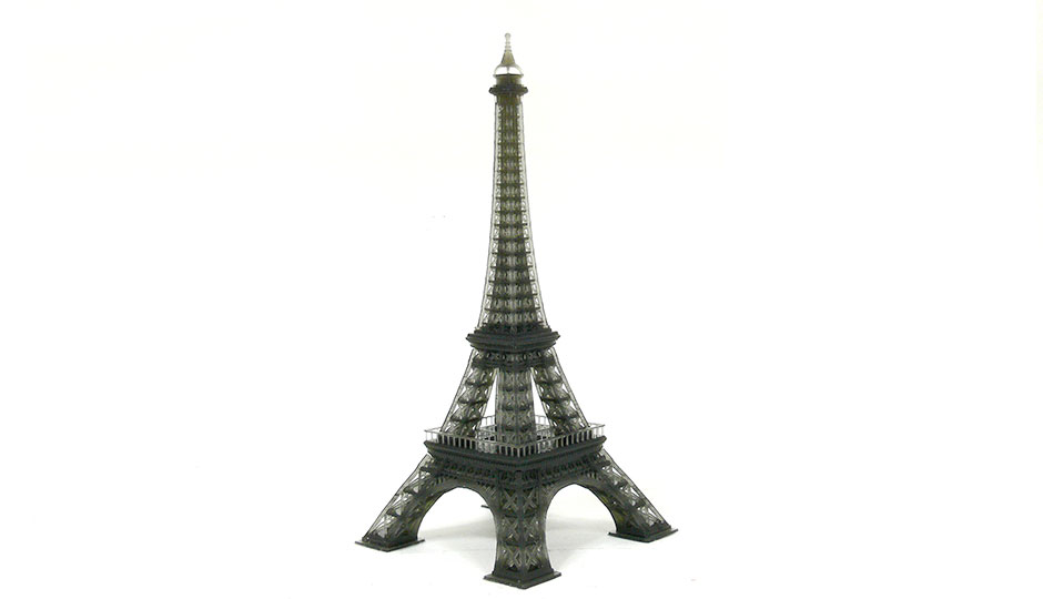 3D printed Eiffel Tower with Kudo3D Titan 1 SLA 3D printer