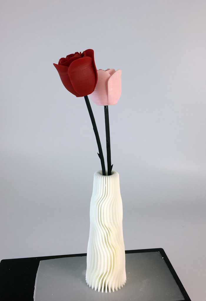 Kudo3D Titan 2 DLP printed Stratum Vase
