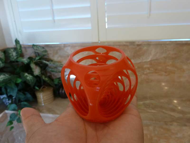 3D printed balls in ball with Kudo3D Titan 1 DLP 3D printer