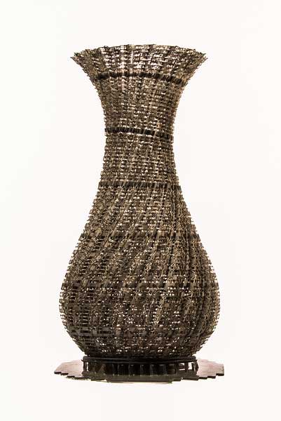 3D Print Intricate Vase using Kudo3D Titan 1 SLA 3D printer.