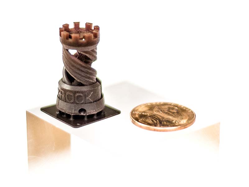 kudo3d titan1 3d printing make rook chess miniature