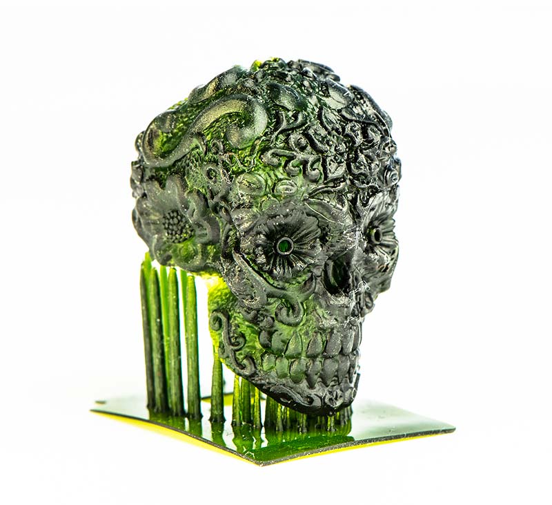 kudo3d titan1 3d printing Skull Ring