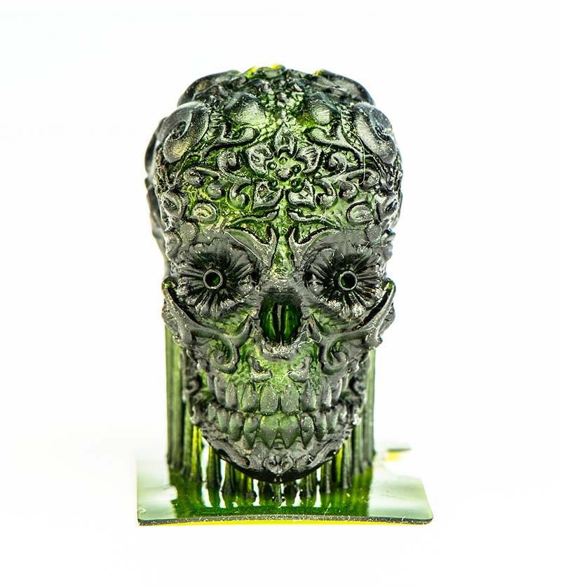 kudo3d titan1 3d printing Skull Ring