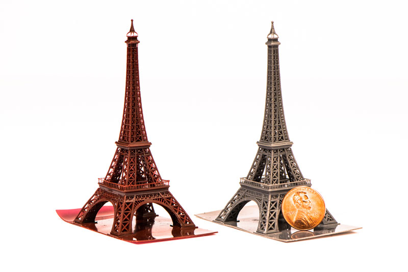 kudo3d titan1 3d printing eiffel tower