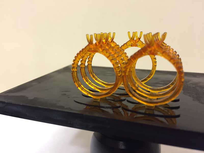 kudo3d titan1 3d printing castable ring by Smita Lai