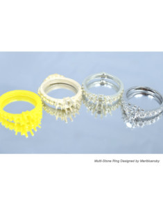 3D Print Ring Investment Casting by Spot-IC Resin