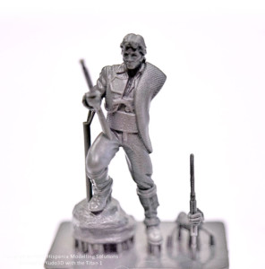 3D Print Bandolero Curro Jimenez with Kudo3D Titan 1 / Spot HT Resin by HMS Hispania Modelling Solutions