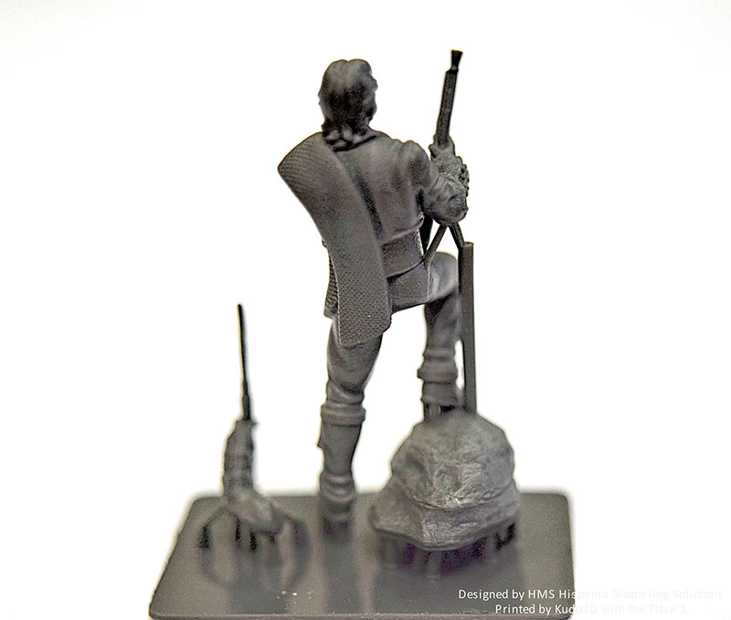 3D Print Bandolero Curro Jimenez with Kudo3D Titan 1 / Spot HT Resin by HMS Hispania Modelling Solutions