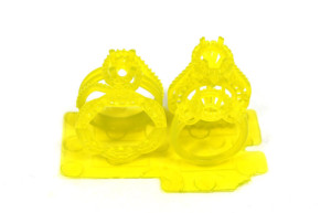 Pino's rings printed by Kudo3D Titan 2