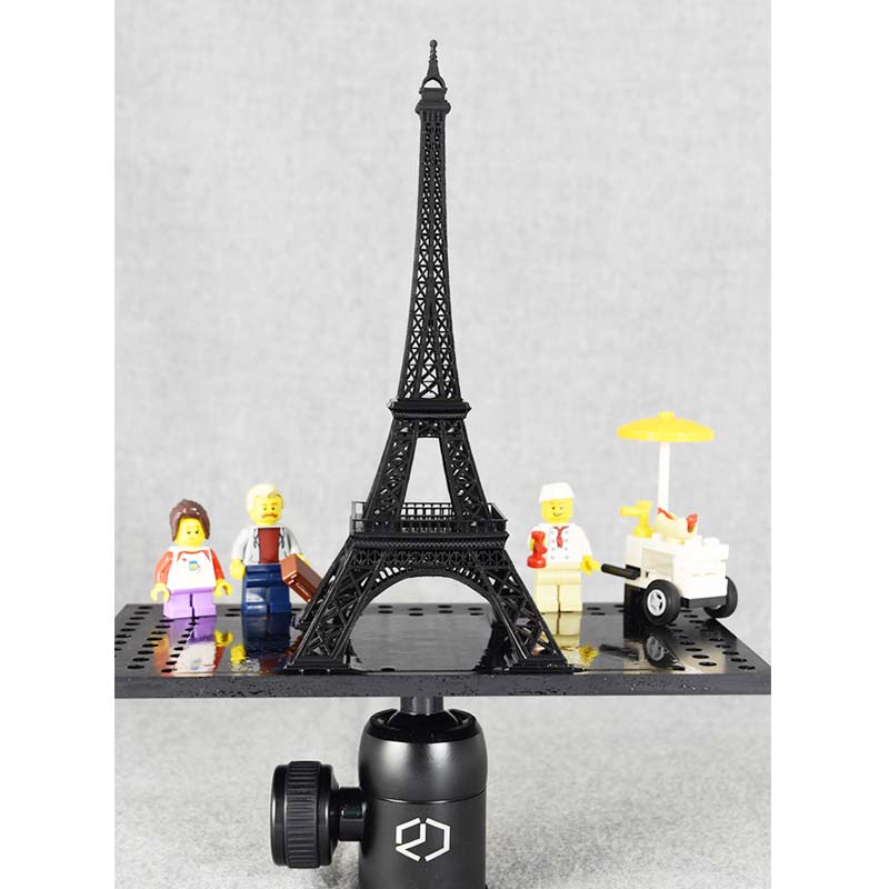 3D printed Eiffel Tower printed with high resolution 3D printer Titan 2 using 3DSR General Black Resin
