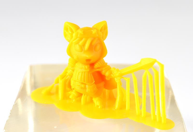 3D printed figurine Bertrand with high resolution 3d printer Titan2
