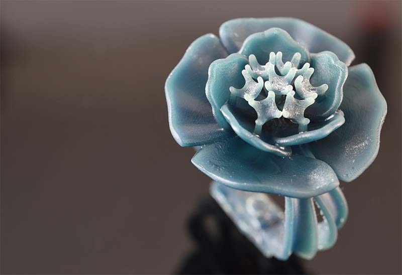 3D Printed Ring by Chao Ming-Ching with 3DSR Cast Resin