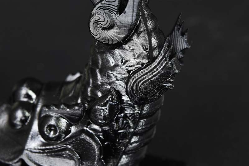 3d print Dragon Fish using 3DSR DX Black Resin