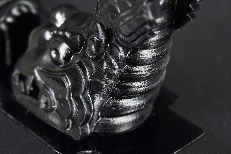 3d print Dragon Fish using 3DSR DX Black Resin