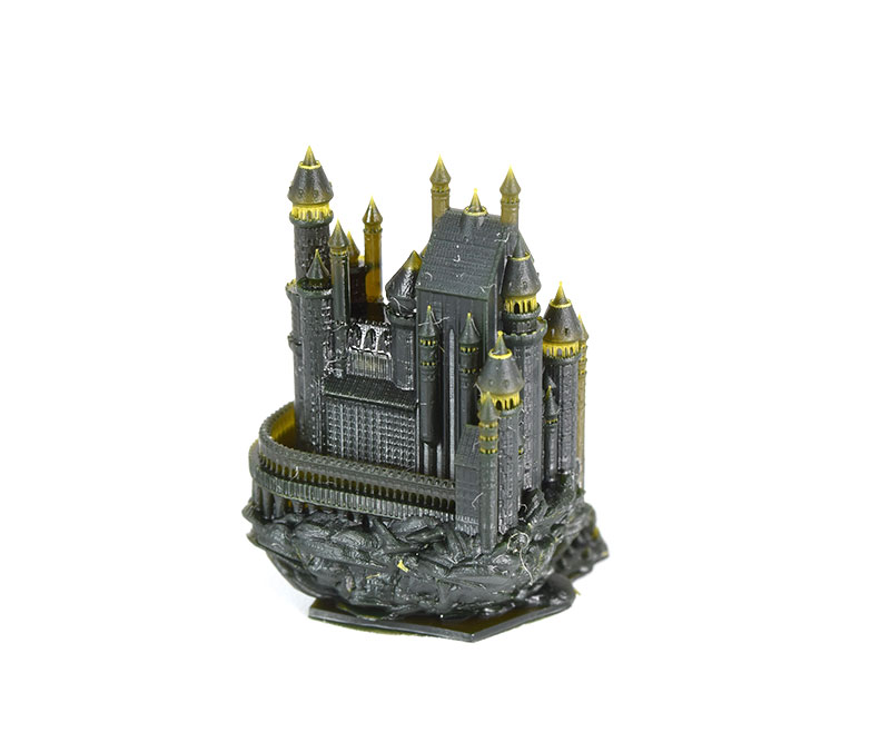 Kudo3d 3D Print Medieval Castle using 3DSR UHR Resin