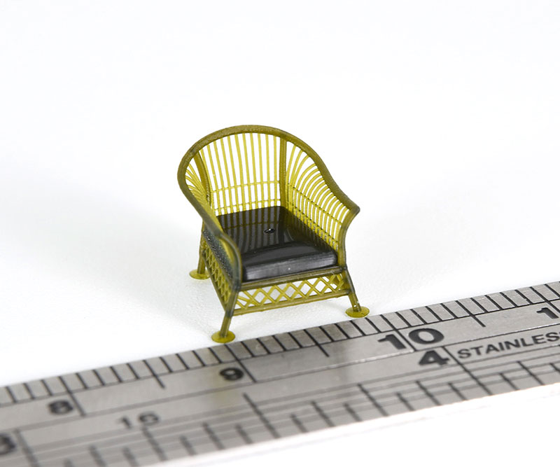 Kudo3d 3D Print Wicker Furniture Set using 3DSR UHR Resin