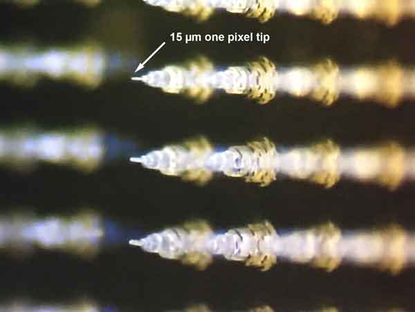 Kudo3D microSLA Micro printed microneedle array