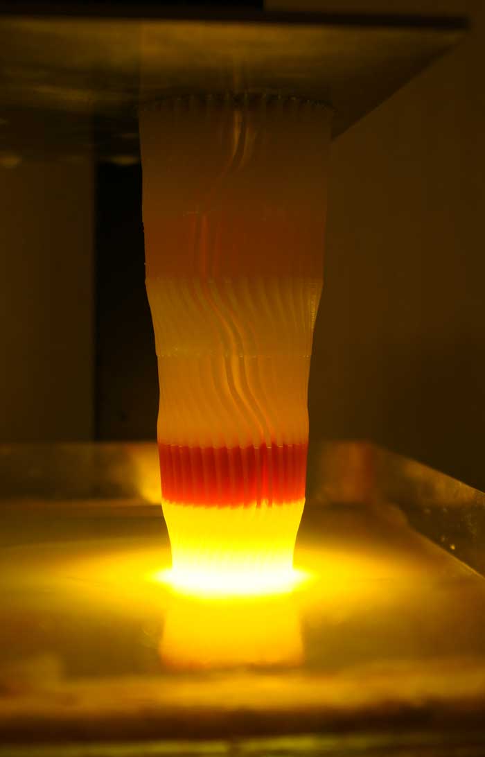 Kudo3D Titan 1 DLP printed Stratum Vase