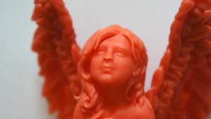 Kudo3D Titan 1 DLP printed angel