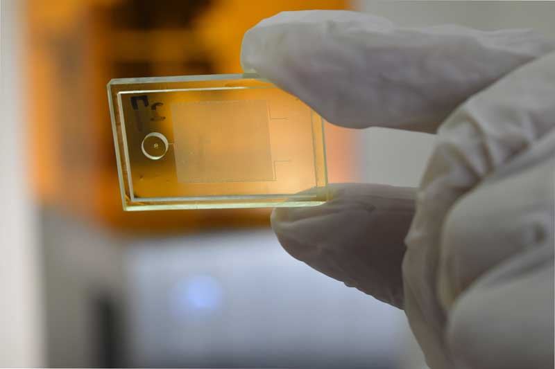 Kudo3D microSLA Titan 3 printed microfluidics