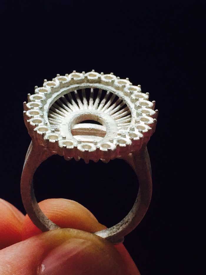 Kudo3D Titan 1 first casted ring