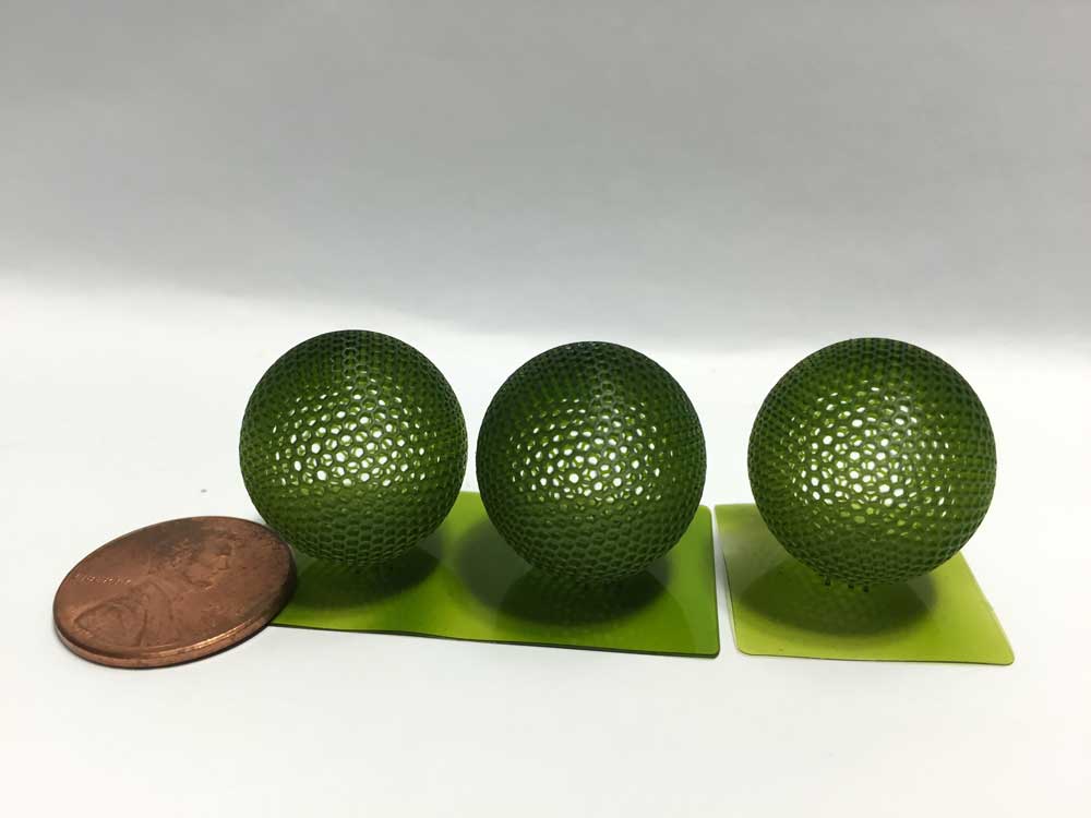 Kudo3D Titan 1 printed Polyhedron Ball