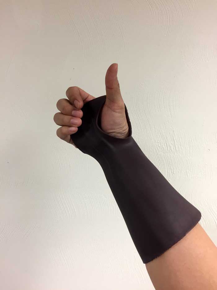 Kudo3D Titan 2 DLP printed wrist brace