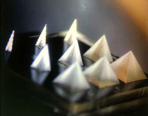 Kudo3D microSLA Titan 3 printed microneedle