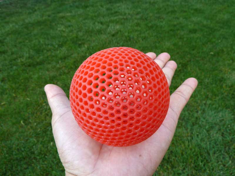 Kudo3D Titan 1 printed Polyhedron Ball